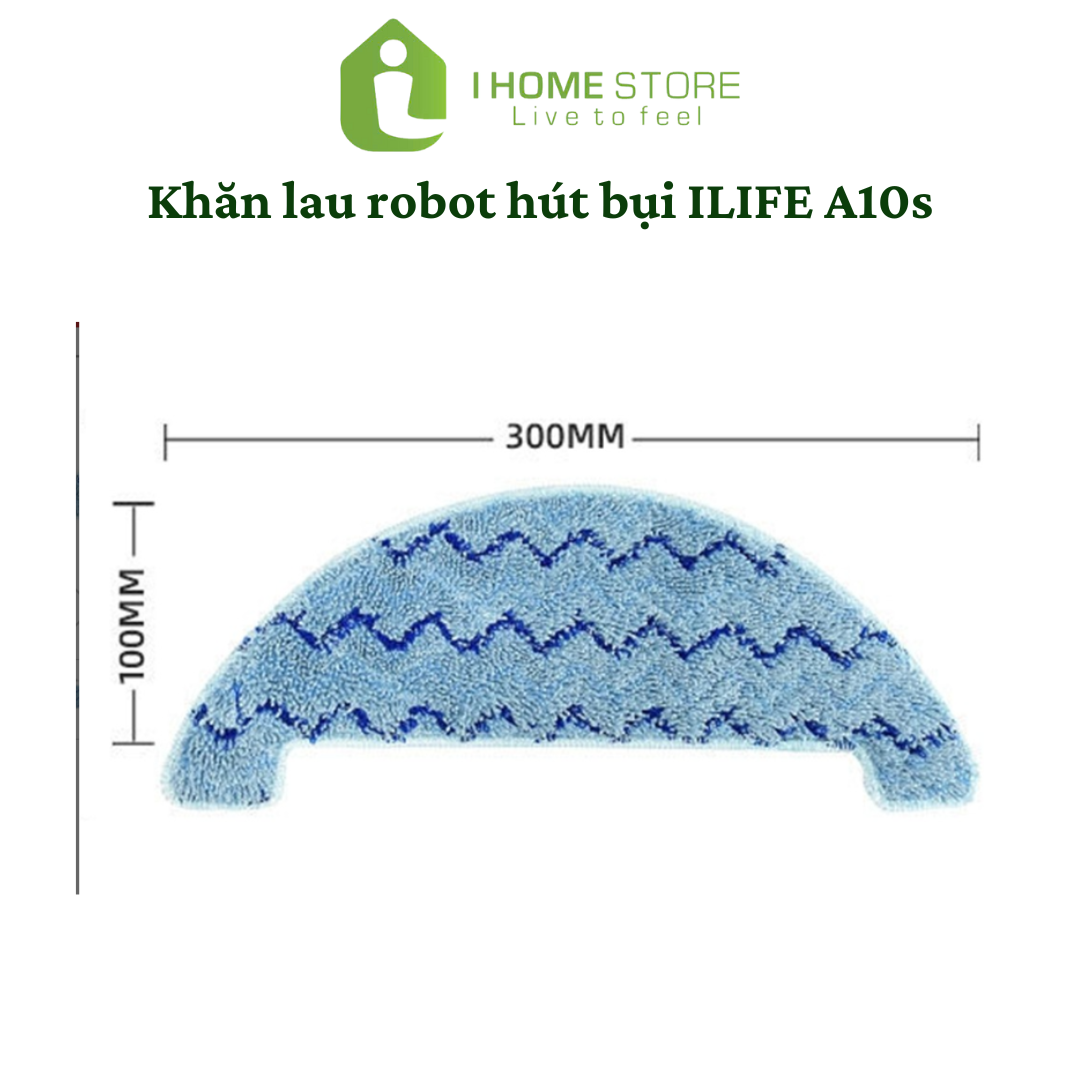 Khăn lau thay thế robot hút bụi iLife A10s
