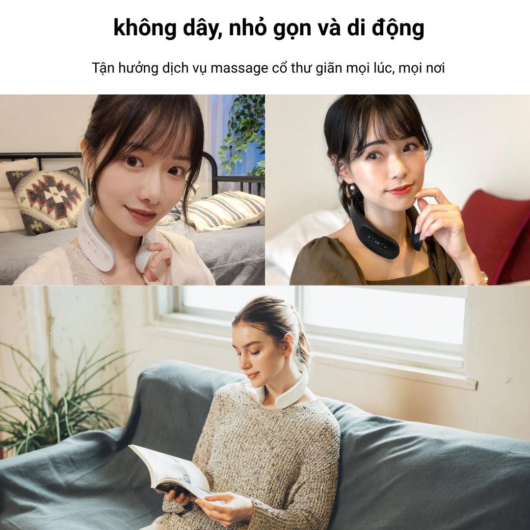 Máy massage Cổ Nhật Bản MyTrex Dr.Heat Neck Mẫu Mới 10