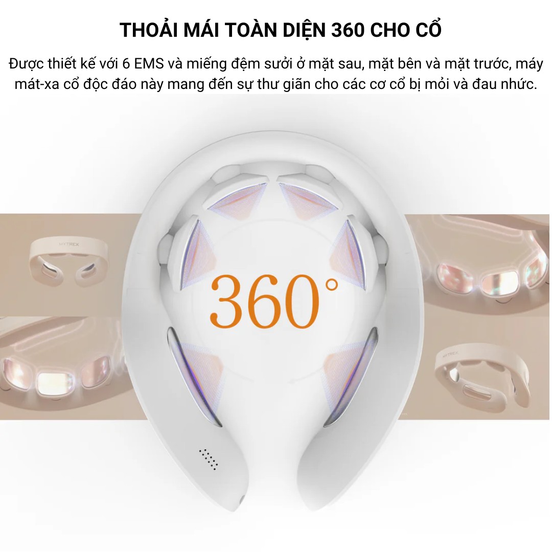 Máy massage Cổ Nhật Bản MyTrex Dr.Heat Neck Mẫu Mới 5