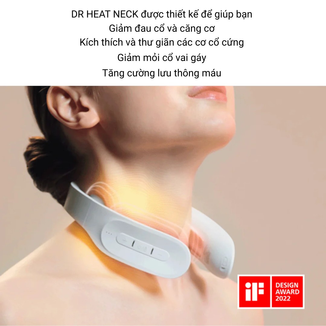 Máy massage Cổ Nhật Bản MyTrex Dr.Heat Neck Mẫu Mới 7