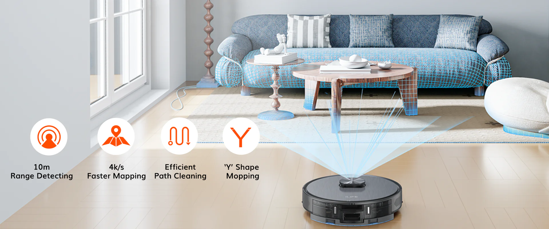 Robot hút bụi lau nhà iLife A20 Pro 3